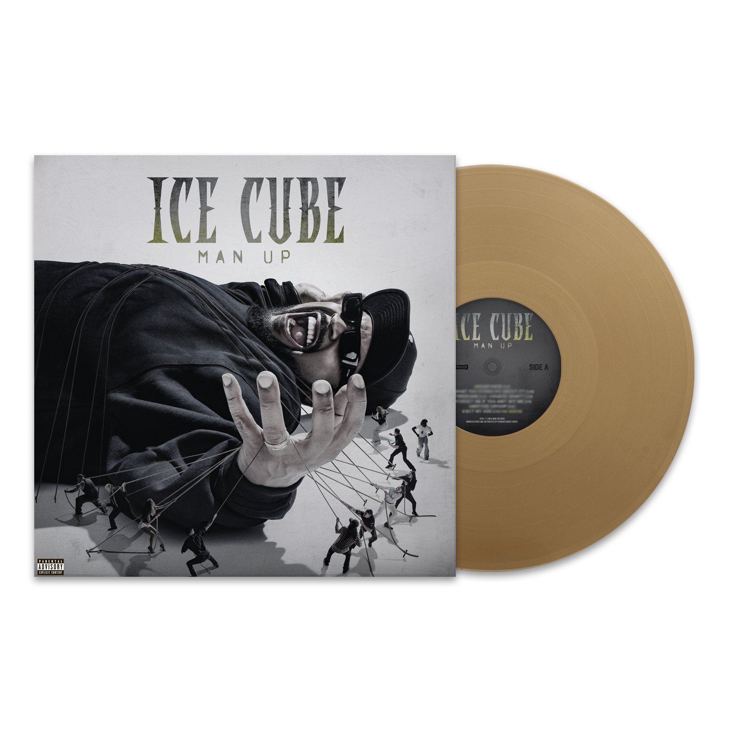 Man Up Vinyl - Gold