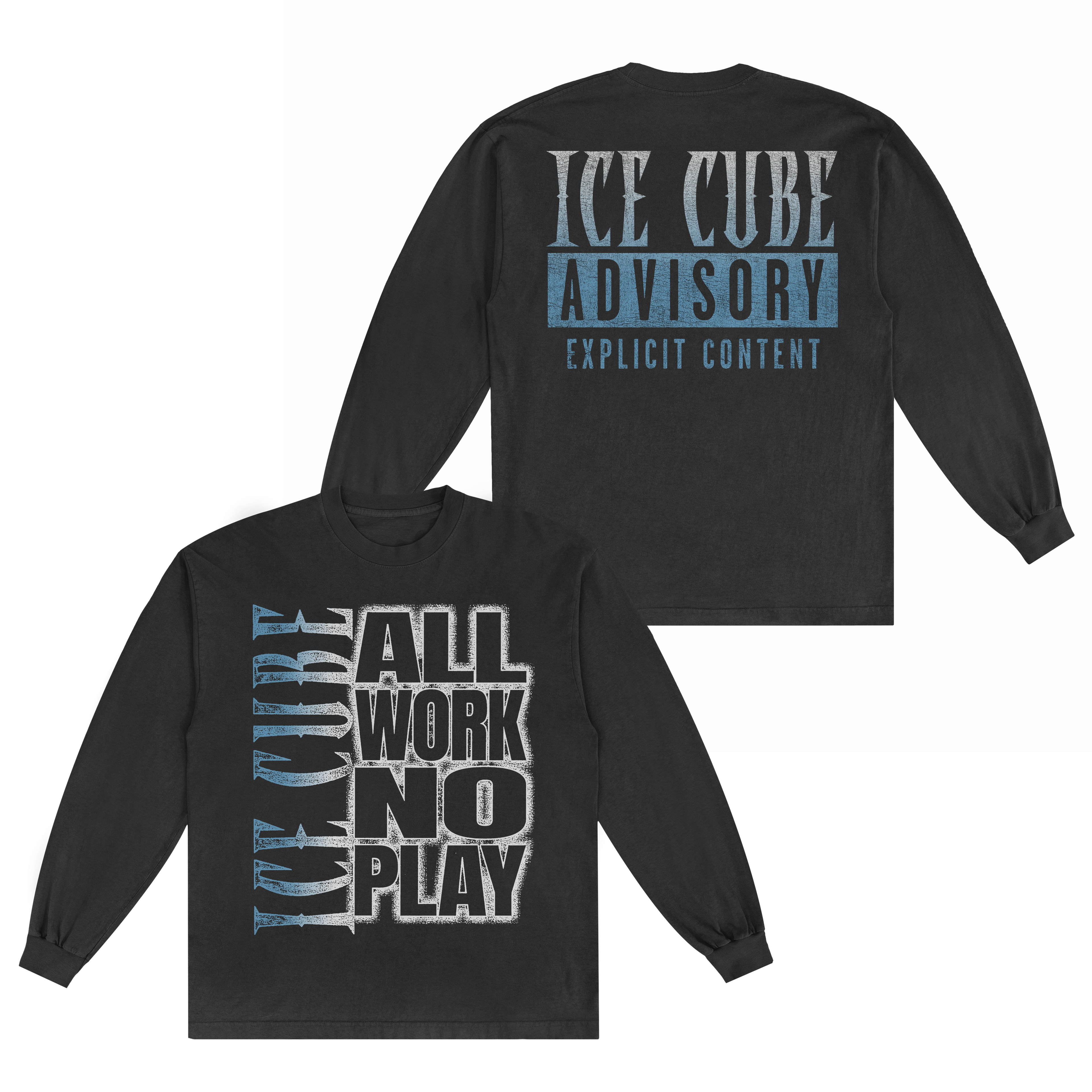 All Work No Play Black Long Sleeve